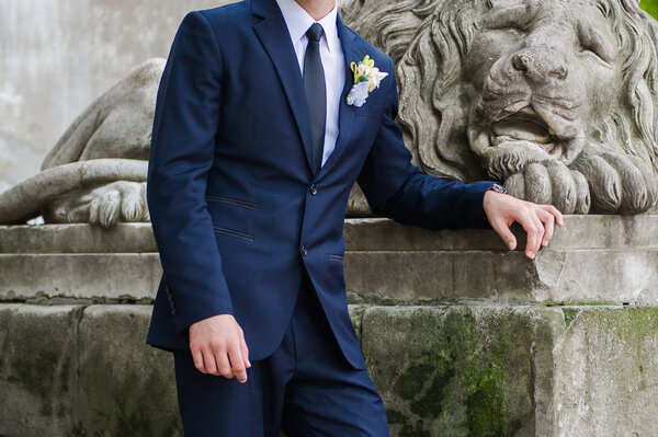 Groom style. Big wedding day