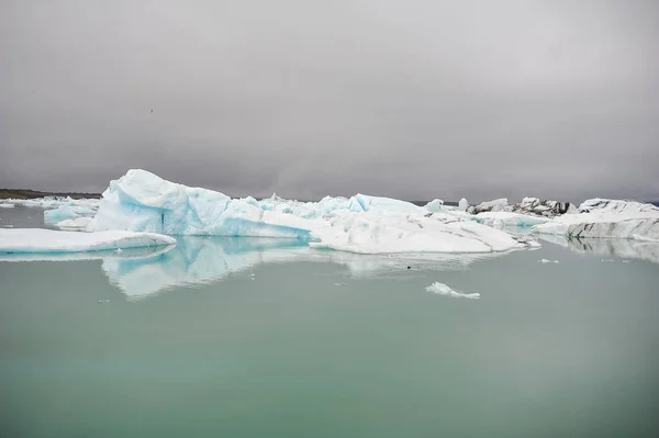 Melting Iceland glaciers, global warming — Stock Photo, Image