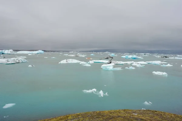 Derretendo geleiras Islândia, aquecimento global Fotos De Bancos De Imagens