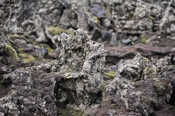 Piękny krajobraz z Islandii, krajach gejzerów, wulkanów, lodowce, wodospady, źródeł termalnych — Zdjęcie stockowe