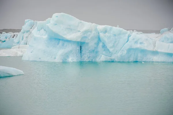 Танення льодовиків Ісландії, глобальне потепління — стокове фото