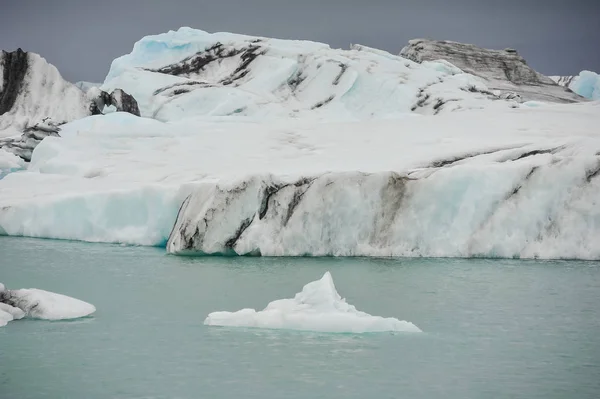 Melting Iceland glaciers, global warming — Stock Photo, Image