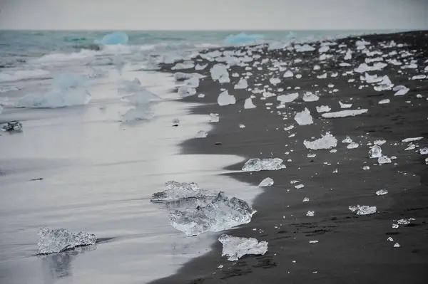 Melting Iceland glaciers, global warming — Stock Photo, Image