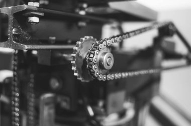 zincir ve dişliler. mekanik