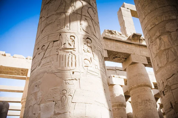 Luxor. Egypt.Biggest Açık Hava Müzesi