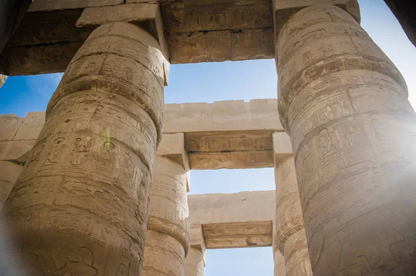 ルクソール。Egypt.biggest 野外博物館 — ストック写真