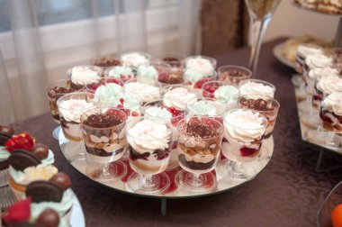 Büyük düğün şekerleri tablo