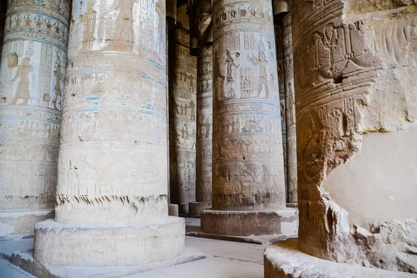 Dendera Egypten Luxor Berömda Gamla Byggnaden — Stockfoto