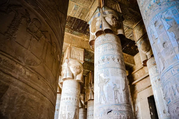 Dendera Ägypten Luxus Berühmter Altbau — Stockfoto