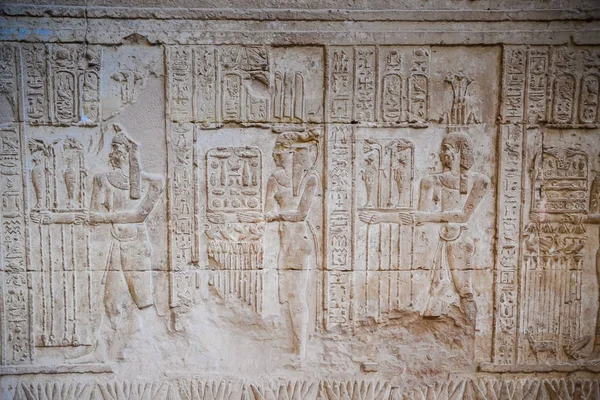 Dendera Egitto Luxor Famoso Vecchio Edificio — Foto Stock