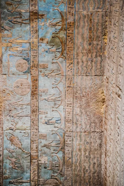 Dendera Egitto Luxor Famoso Vecchio Edificio — Foto Stock