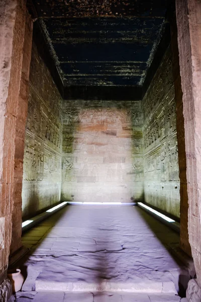 Dendera Egipt Luxor Słynnego Starego Budynku — Zdjęcie stockowe