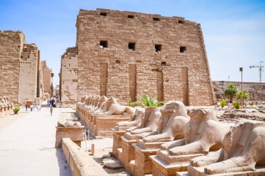Karnak Tapınağı karmaşık. Luxor. Mısır.