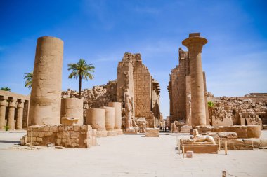 Karnak Tapınağı karmaşık. Luxor. Mısır.