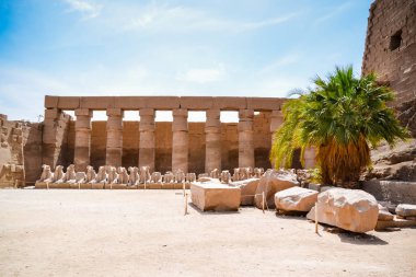 Karnak Tapınağı karmaşık. Luxor. Mısır.