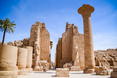 Karnak Tapınağı karmaşık. Luxor. Mısır.