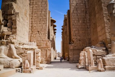 Karnak Tapınağı karmaşık. Luxor. Mısır.