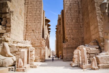 Karnak Tapınağı karmaşık. Luxor. Mısır.