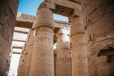 Karnak Tapınağı karmaşık. Luxor. Mısır.