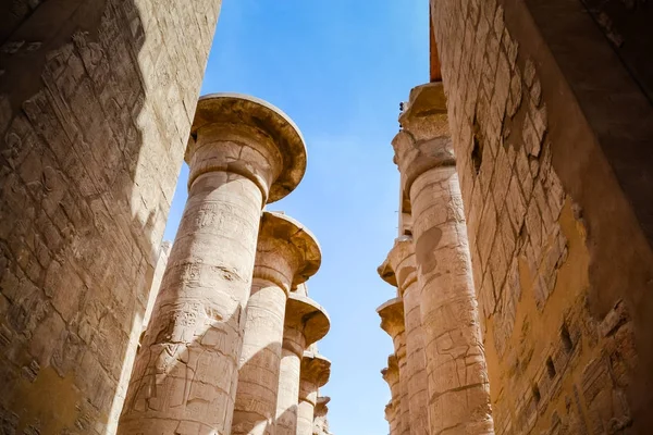 Complexo Templo Karnak Luxor Egipto — Fotografia de Stock