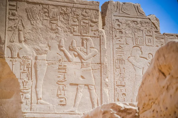 Complesso Del Tempio Karnak Luxor Egitto — Foto Stock