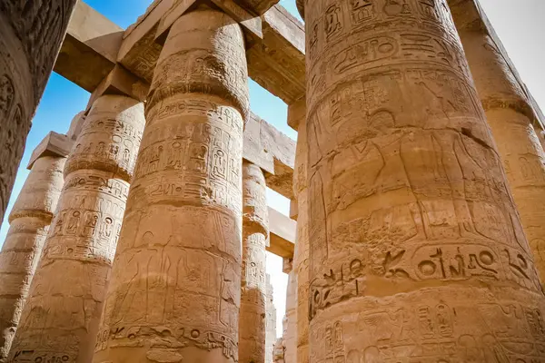 Karnak 복잡입니다 르입니다 이집트 — 스톡 사진