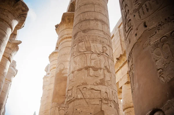Karnak 복잡입니다 르입니다 이집트 — 스톡 사진