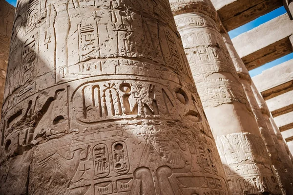 Karnak Tempel Complex Luxor Egypte — Stockfoto