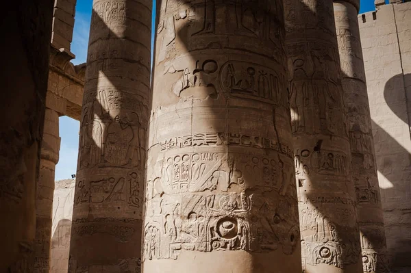 Complexo Templo Karnak Luxor Egipto — Fotografia de Stock