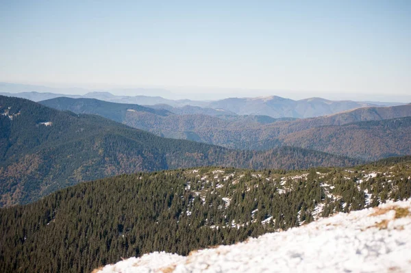 Wunderschöne Winterberge Nationalpark Schneereicher Winter — Stockfoto
