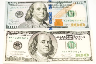 Amerikan dolarlık banknotların arka plan