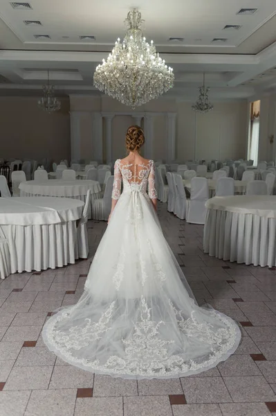 Beautiful Bride Wedding Dress — Stock Photo, Image