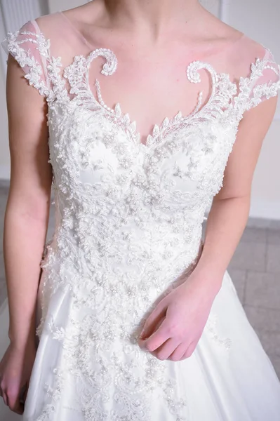 Schöne Braut Brautkleid — Stockfoto