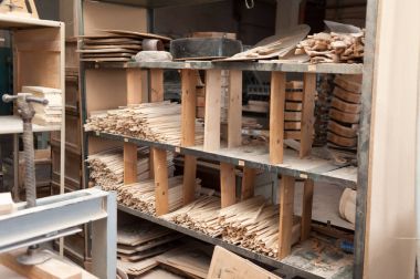 Fabrika bükülmüş ağaç ürünleri imalatı. İşleme ve yapıştırma için araçlar. Gitar ve yaylı müzik aletleri üretimi.