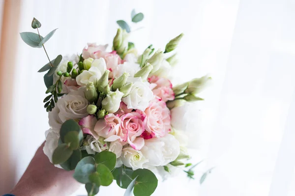 Morning Bride Preparation Wedding Day — Stock Photo, Image