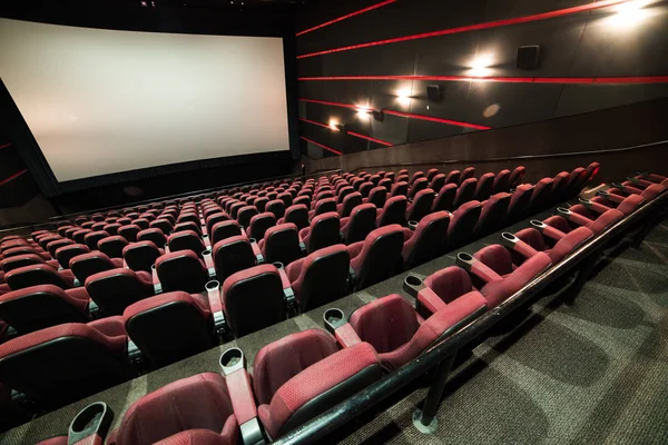 Sala Cine Adentro Prepárate Cine Teatro Antes Presentación Matutina — Foto de Stock
