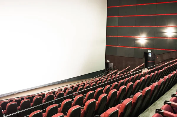 Cinema House Mock Cinema Theatre Morning Presentation — Stock Photo, Image