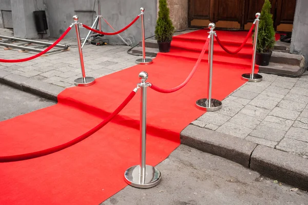 Alfombra Roja Evento Exclusivo Entrega Premios Alfombra Roja Evento Festivo — Foto de Stock