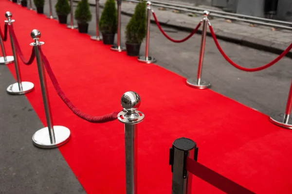 Alfombra Roja Evento Exclusivo Entrega Premios Alfombra Roja Evento Festivo — Foto de Stock