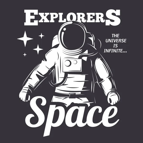 astronot vektör çizim.