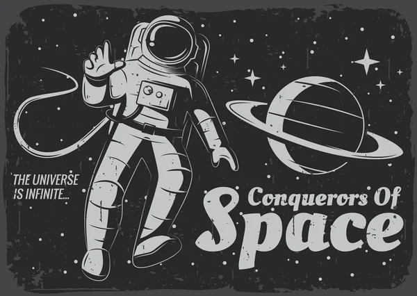 Astrónomo vectorial Ilustración . — Archivo Imágenes Vectoriales