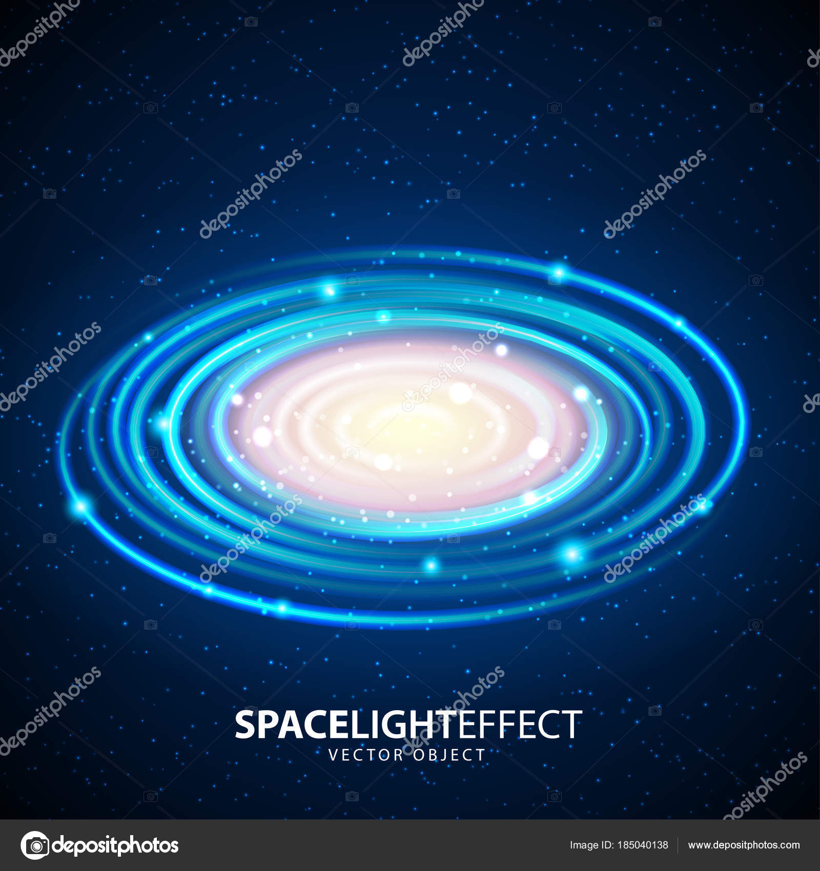 Effet De Vecteur De Voie Lactée Image Vectorielle