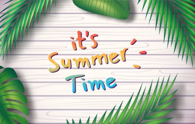 Vektör yaz arkaplanı.