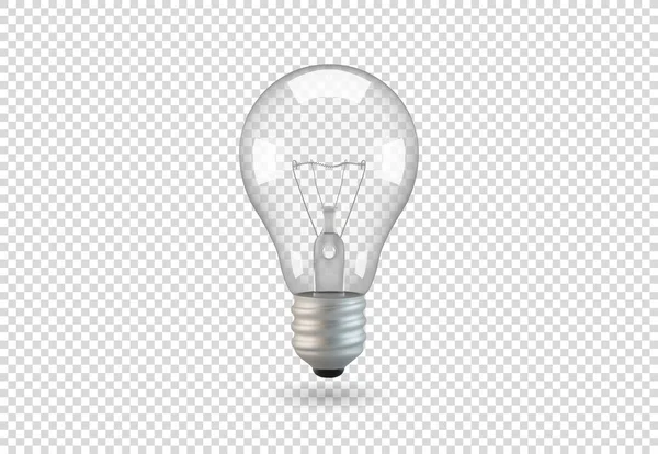 Ampoule isolée vectorielle . — Image vectorielle