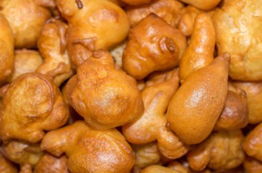 Küçük ev yapımı çörek parti arka planı için