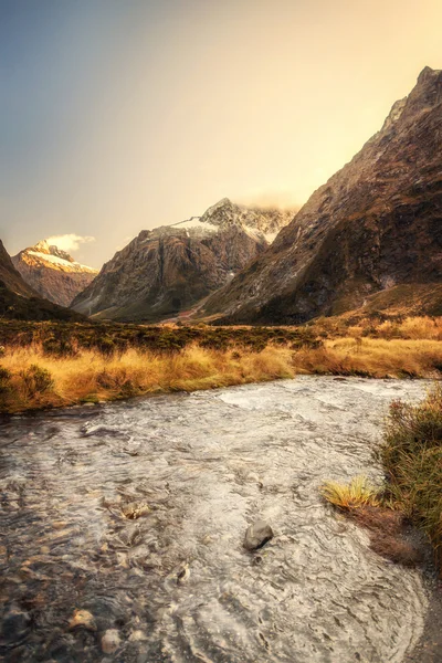 Berget i den södra ön., Nya Zeeland. — Stockfoto