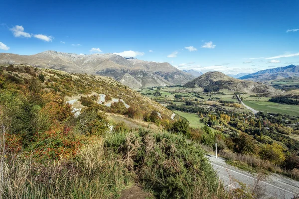 A közelben Lake Hawea, a déli sziget., Új-Zéland. — Stock Fotó