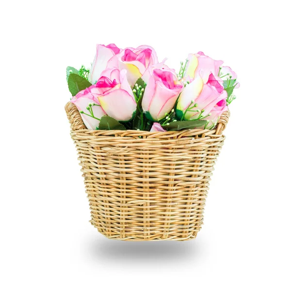 Beyaz arka plan üzerinde. izole sahte çiçek bu kırpma pa vardır