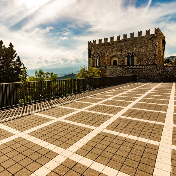 Palazzo ducale in Sicilia — Foto Stock