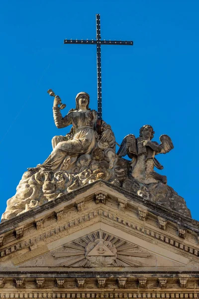 시칠리아 바로크 동상 — 스톡 사진